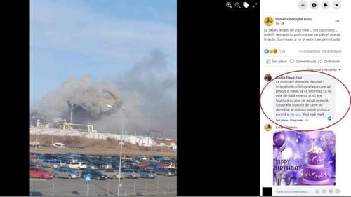 Deputatul AUR Daniel Rusu, fake-news pe Facebook cu o fotografie veche de la Kronospan Sebeș. Ce i-a răspuns șeful Gărzii de Mediu Alba