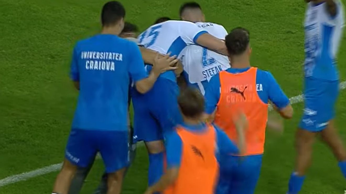 Universitatea Craiova, victorie mare la Istanbul, împotriva lui Basaksehir, scor 2-1