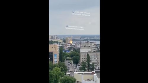 VIDEO Kremlinul susține că atacul cu drone asupra orașului rusesc Voronej reprezintă un „atac al Kievului asupra infrastructurii civile a Federației Ruse”