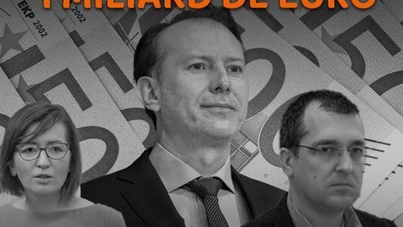 PSD: Penalii care au furat un miliard de euro/ În timp ce românii mureau, Voiculescu, Cîțu și Mihăilă furau!