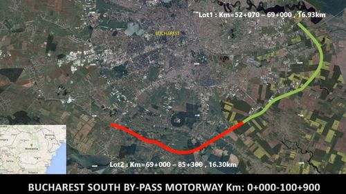 Autostrada de Centură Sud (A0): S-a semnat contractul pentru realizarea lotului 1. Turcii de la Alsim Alarko vor realiza, în total, 33 din cei 52 de kilometri ai autostrăzii