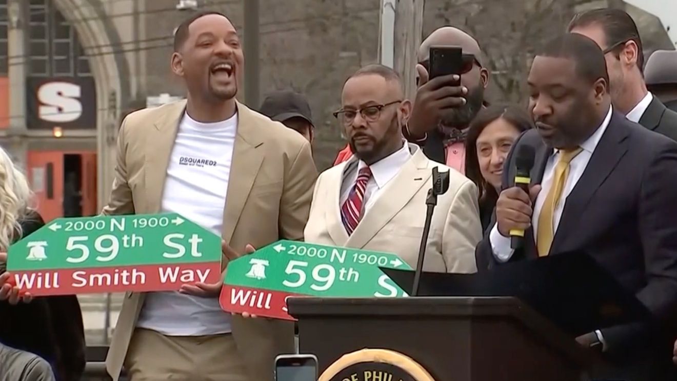 O stradă din cartierul în care s-a născut și a crescut Will Smith i-a primit numele