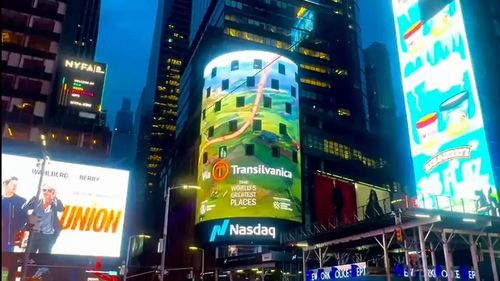 VIDEO Via Transilvanica, traseul turistic din România inclus în top 100 destinații din lume, a fost promovat în Times Square din New York