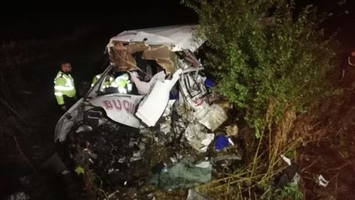 Accident rutier deosebit de grav. 10 oameni și-au pierdut viața după ciocnirea dintre un TIR și un microbuz