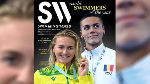 David Popovici, desemnat înotătorul anului de Swimming World Magazine