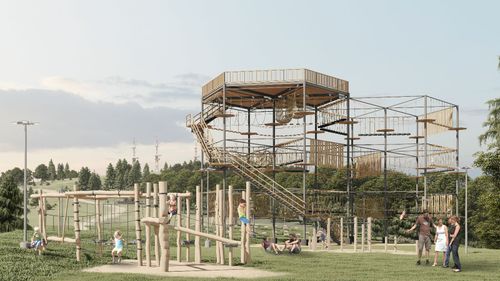 Construcția unui parc de distracții din Sibiu, scumpită de două ori în același an. De la 46 mil. lei, la 58 milioane / S-au scumpit materialele de construcții
