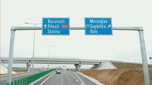 VIDEO Coșmarul șoferilor din sud se termină: joi se inaugurează centura orașului Balș pe drumul expres Craiova - Pitești