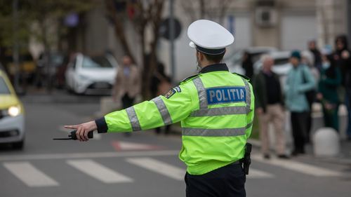 Minor beat prins de polițiști la volanul unei mașini furate în Medgidia