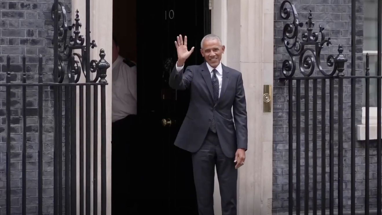Barack Obama, vizită în Downing Street pentru o întâlnire cu premierul britanic la reședința sa oficială