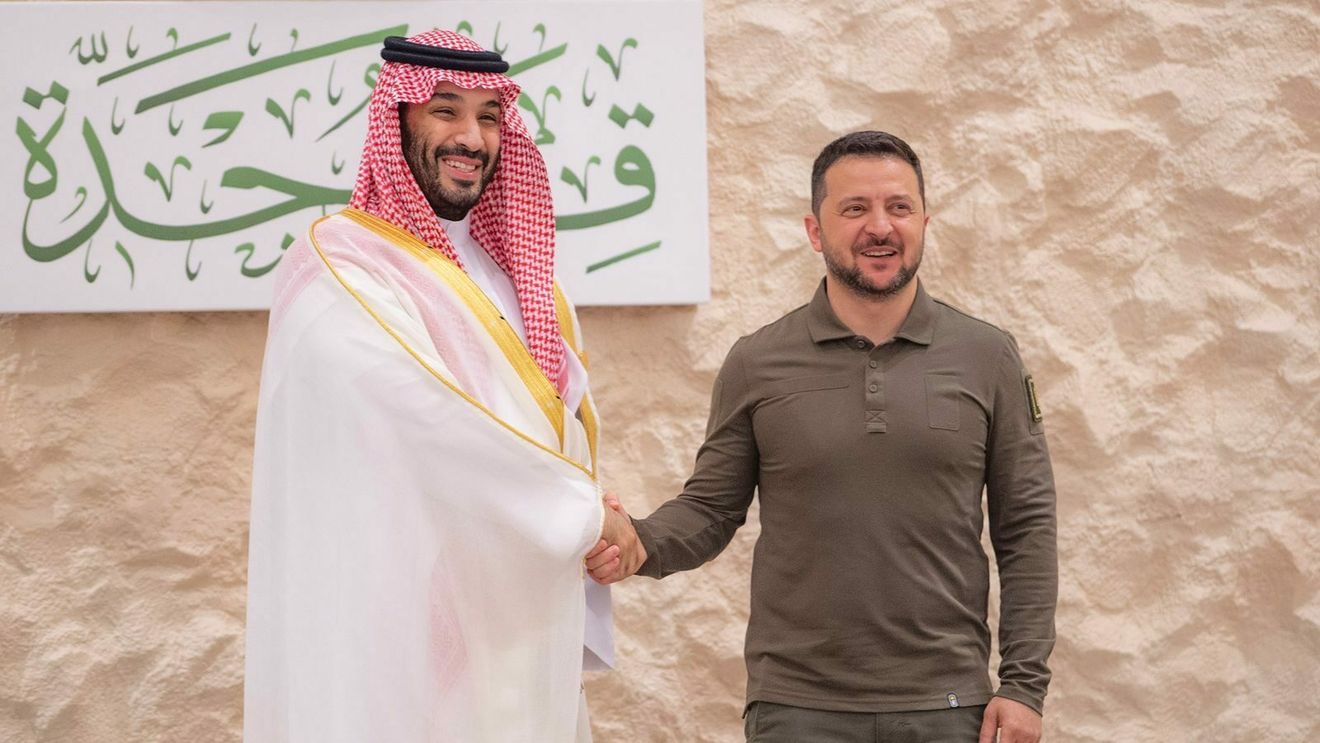 Zelenski îi îndeamnă pe liderii Ligii Arabe „să nu închidă ochii” la războiul din Ucraina / „Din nefericire, există unii în lume, și aici, printre voi, care închid ochii la aceste anexări ilegale”
