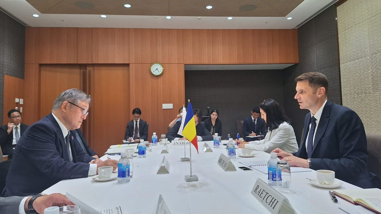 Președintele Senatului, Mircea Abrudean, discuții cu reprezentanții companiei japoneze NTT Data, care vor să-și tripleze prezența în România / Mitsubishi și Hitachi vor să participe la proiectele de infrastructură de transport