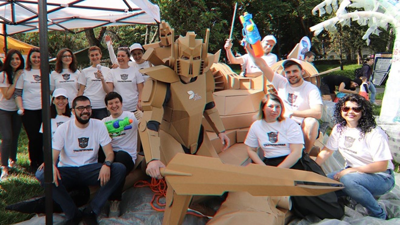 Aquaman, pirați, dinozauri și diavoli: Sâmbătă se desfășoară cursa bărcuțelor făcute din materiale reciclabile pe canalul Bega, la Timișoara / Programul Make it! Race it! Recycle it!
