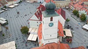 Turnul Sfatului din Sibiu va fi reabilitat din fonduri europene. Înăuntru va fi amplasată o hologramă, pentru informare