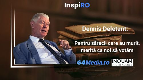 Dennis Deletant, autorul celei mai apreciate Istorii a României: „Sigur că o să votez”