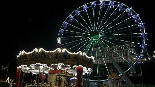 GALERIE FOTO Cum arată Târgul de Crăciun din București în ajunul deschiderii