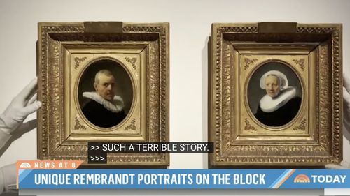 Casa de licitaţii Christie's a vândut cu 13 milioane de euro două portrete pictate de Rembrandt care au fost ascunse publicului larg timp de 200 de ani