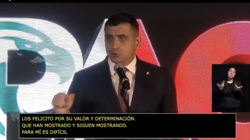 VIDEO George Simion s-a lăudat în Mexic că este viitorul președinte al României și a acuzat statele democrate europene de „o nouă formă de marxism şi leninism” / El a admis că în România partidul său e considerat extremist