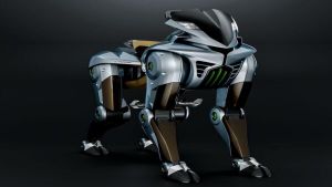 Kawasaki lansează CORLEO – robotul cvadruped cu hidrogen care poate fi călărit, inspirat de lup și destinat terenurilor accidentate