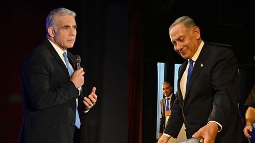 Premierul israelian Yair Lapid îl felicită pe Netanyahu pentru victoria în alegeri