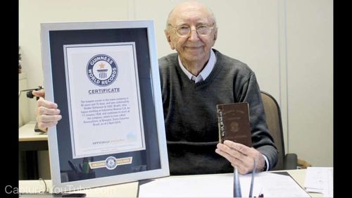 Record Guinness: Un bărbat din Brazilia a muncit la aceeaşi companie timp de 84 de ani