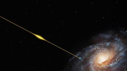 Astronomii au detectat o „explozie radio rapidă” într-o galaxie îndepărtată, care a avut nevoie de 8 miliarde de ani-lumină pentru a ajunge pe Terra