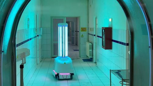 Robot de dezinfecție donat de Camera Notarilor Publici pentru Spitalul de Boli Infecțioase din Constanța