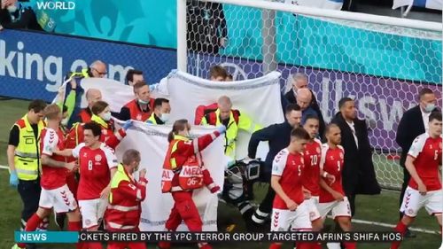 Regizorul transmisiunii meciului Danemarca - Finlanda, criticat pentru că a insistat cu imaginile cu partenera lui Christian Eriksen: „Insensibil și dezgustător gest”