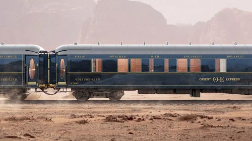 FOTO Cum arată interiorul noului tren Orient Express, reimaginat de un arhitect iubitor de Agatha Christie