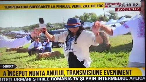 România TV, cea mai mare audiență sâmbătă, cu nunta lui Simion: trei sferturi din public, cu vârste de peste 55 de ani / 40% din audiență, din rândul celor de peste 70 de ani