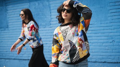 GALERIE FOTO Transformă deșeurile textile în țesături noi. Fashion sustenabil la Timișoara