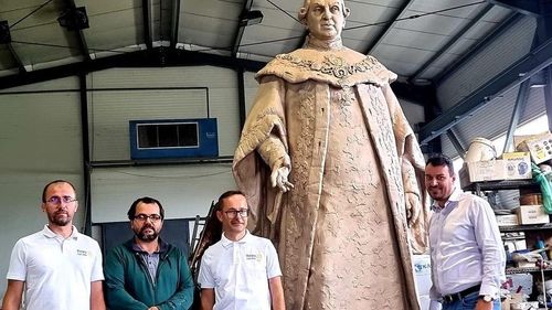 Președintele Iohannis va dezveli statuia Baronului Brukenthal din centrul Sibiului / Evenimentul va avea loc în 11 septembrie