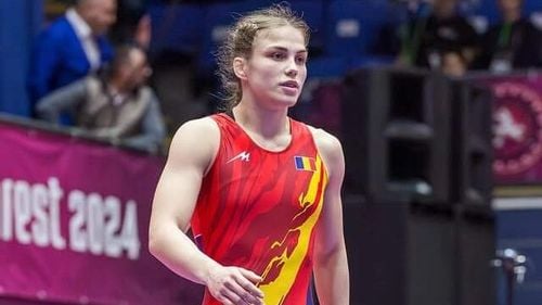 Argint pentru România la Campionatul European de lupte: Kateryna Zelenykh, vicecampioană continentală la 68 kg