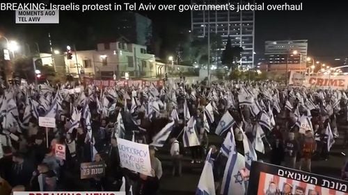 Israel: O nouă manifestaţie masivă împotriva reformei judiciare propusă de guvernul condus de Netanyahu