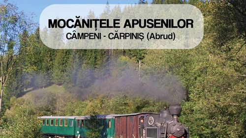 Mocănița turistică circulă din nou pe ruta Câmpeni - Cărpiniș: prețuri și program. Trenulețul legendar al Apusenilor, dat în funcțiune în 1912, oprea dacă un călător îi făcea semn