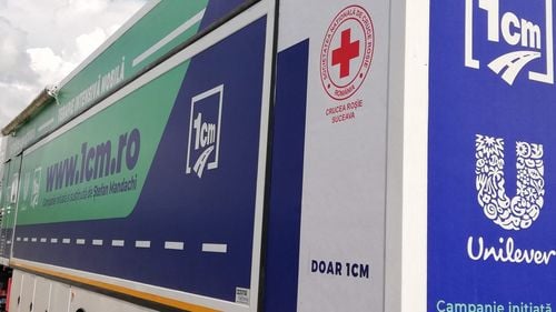 Crucea Roșie Suceava anunță că unitatea mobilă de terapie intensivă achiziționată în Campania ”1cm.ro” a ajuns în Suceava