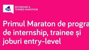 Internship&trainee marathon: recrutarea tinerilor din România în era digitală (Parteneriat)