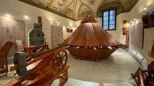 Maşinile lui Leonardo da Vinci şi tehnica de luptă a Imperiului Roman, expoziţie unicat la Târgu Mureş