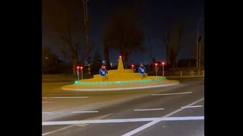 Se montează sensuri giratorii modulare în zona Colentina, pentru fluidizarea traficului