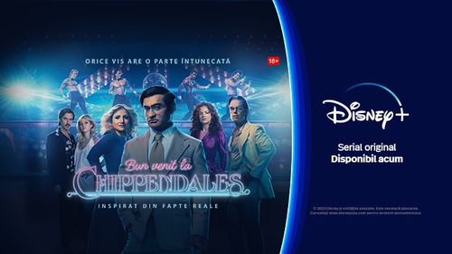 O poveste infracțională inspirată din fapte reale, „Bun venit la Chippendales” prezintă scandaloasa viață a lui Somen „Steve” Banerjee, un imigrant indian care a devenit neașteptatul fondator al celui mai mare imperiu de dansatori din lume… și nu a lăsat nimic să-i stea în cale. Serialul original este disponibil acum, doar pe Disney+ (P)