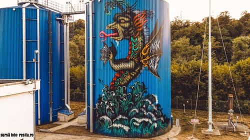 Traseu turistic de artă stradală în Reșița