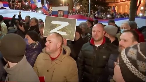 Simbolurile agresiunii ruse în Ucraina - însemnele „V”, „Z” și panglica „Sfântul Gheorghe”, interzise în Moldova