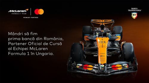 Banca Transilvania, alături de McLaren în Formula 1: Un parteneriat românesc pe una dintre cele mai rapide scene din lume
