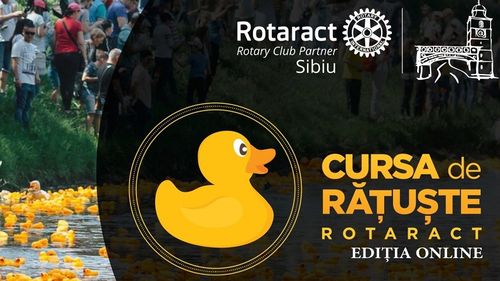 Cea mai amuzantă cursă caritabilă din România se mută în online: cursa de rățuște organizată de Rotaract Club Sibiu își propune renovarea și echiparea secției de cardiologie de la spitalul județean
