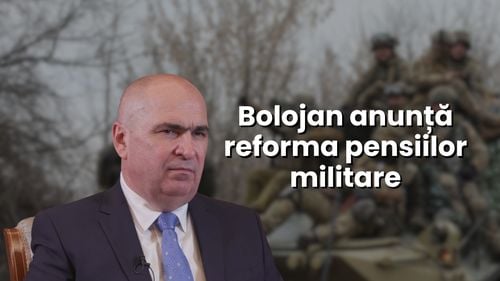 Premierul Ilie Bolojan despre reforma pensiilor militare
