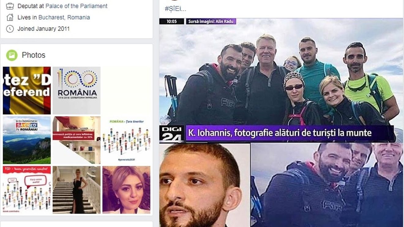 Fake cu Ștefan Mandachi și Klaus Iohannis, distribuit de un parlamentar PSD