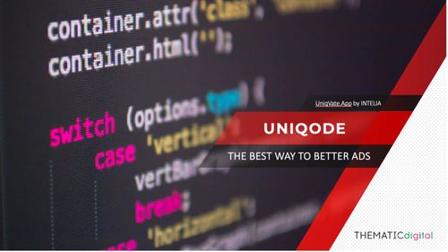 Tehnologia Uniqode sprijină editorii Thematic Digital prin eficiență și maximizarea monetizării programmatice