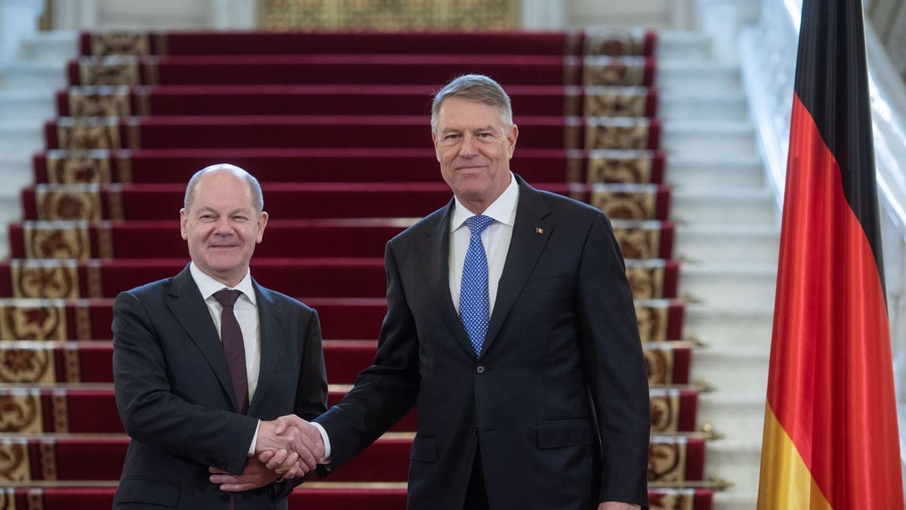 Iohannis și Scholz, la București: ”Împărtășim o viziune comună spre extinderea în Est a UE”/ ”Sunt foarte impresionat de solidaritatea României față de Republica Moldova”