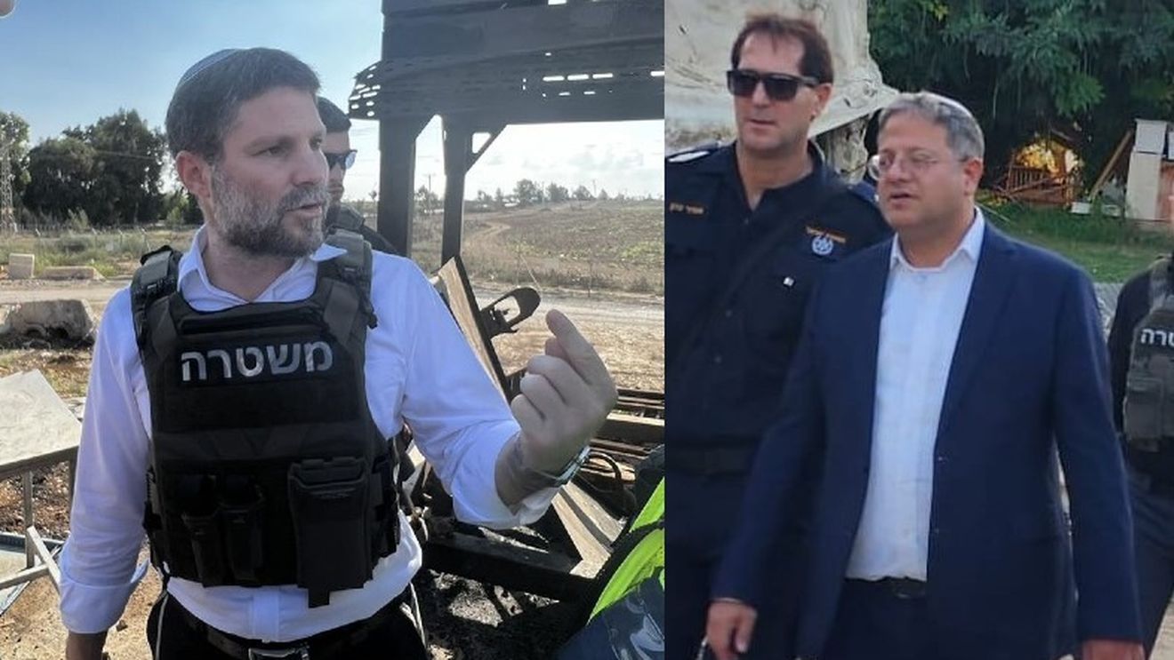 Extremiștii de dreapta din guvernul israelian, Bezalel Smotrich și Itamar Ben Gvir, criticați de colegii lor mai moderați pentru că susțin relocarea locuitorilor din Gaza în străinătate