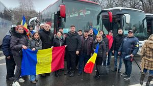 Autocarul FC Hermannstadt a dus oameni din Sibiu la protestul AUR din București / „Nu clubul de fotbal a trimis autocarul la protest, ci partidul AUR a închiriat mai multe mașini”
