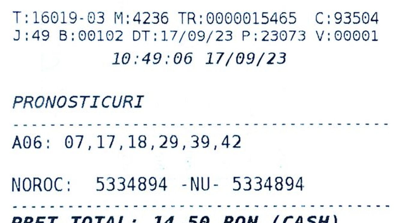 Câștigătorul biletului Loto de 2,78 de milioane de euro și-a ridicat premiul / Are 60 de ani și susține că joacă întotdeauna aceleași numere